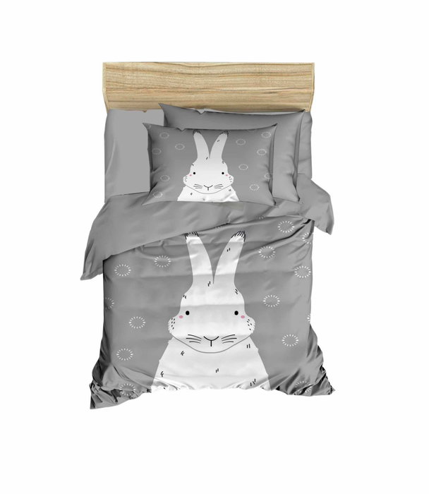 L'essentiel linge de maison Juego de funda nórdica PH199 Gris y Blanco L'essentiel linge de maison Juego de funda nórdica PH199 Gris y Blanco